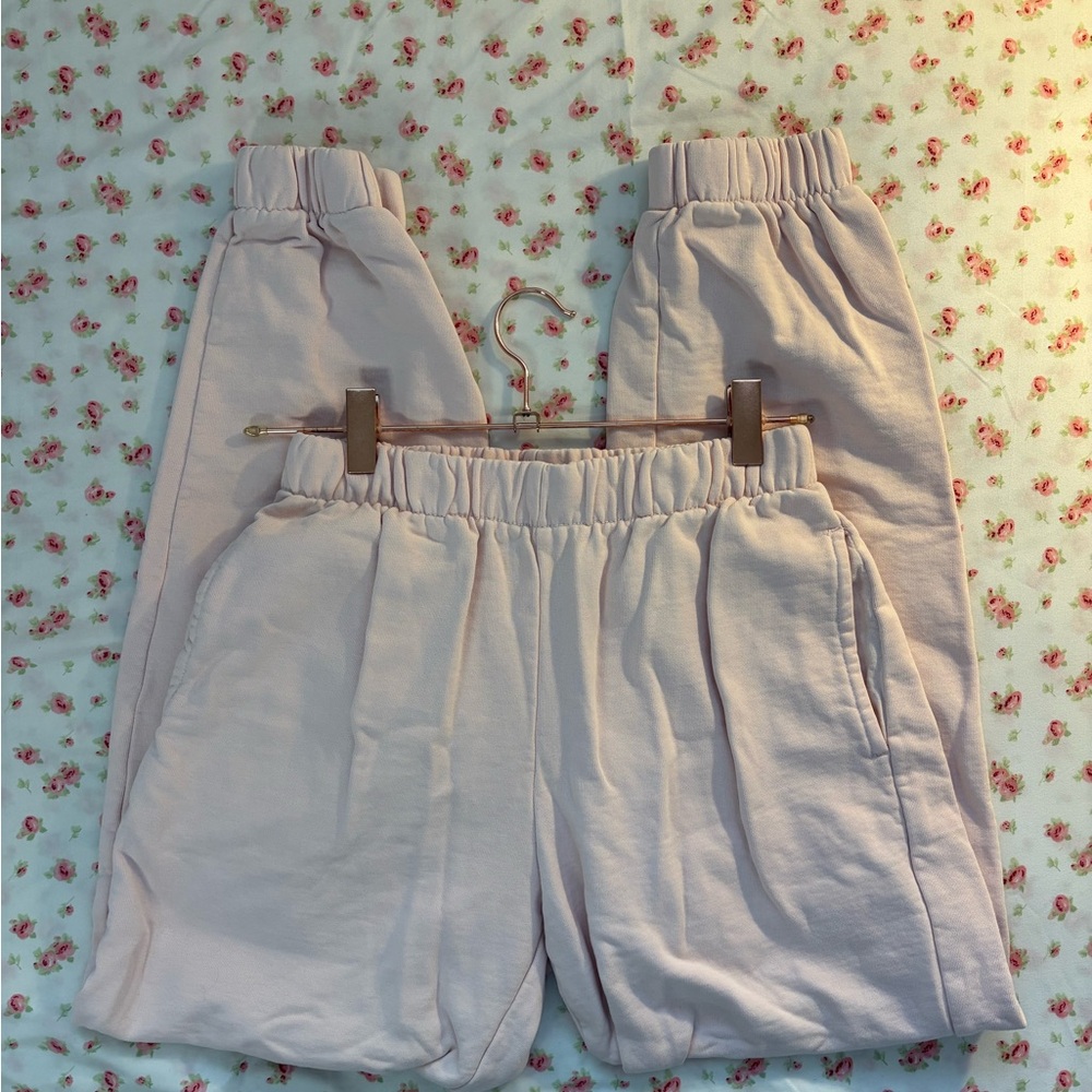 Brandy Melville Light Pink Sweats